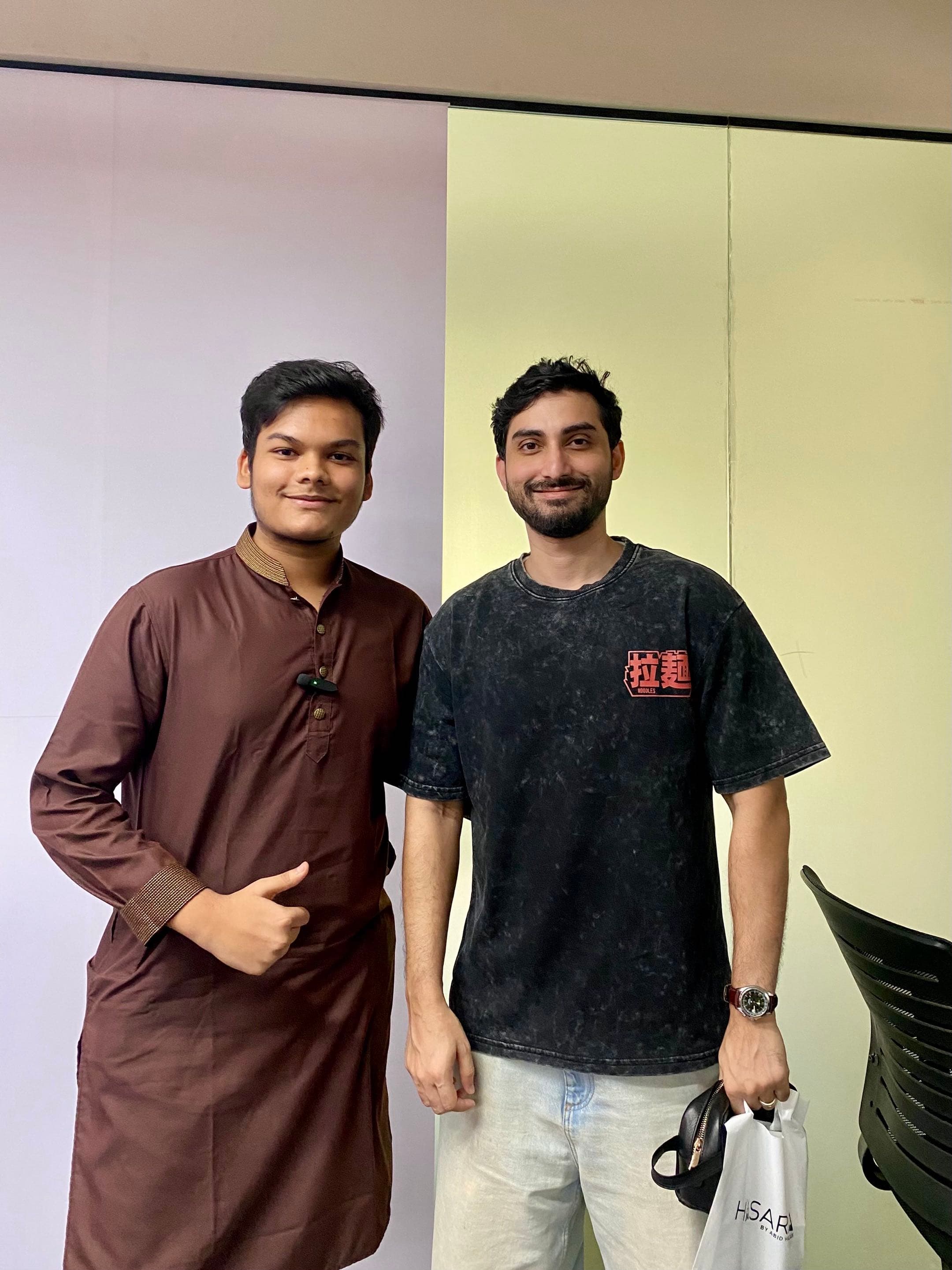 First impressions with Shoumik Ahmed